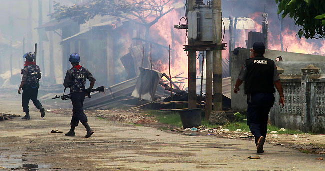 APTOPIX Myanmar Sectarian Unrest