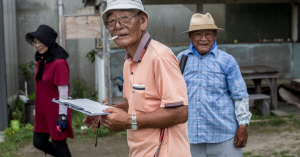 japan old people