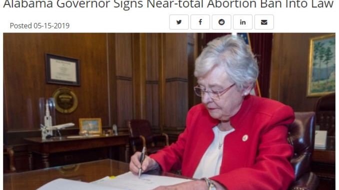 678_Alabama Governor Signs Near-total Abortion Ban Into Law