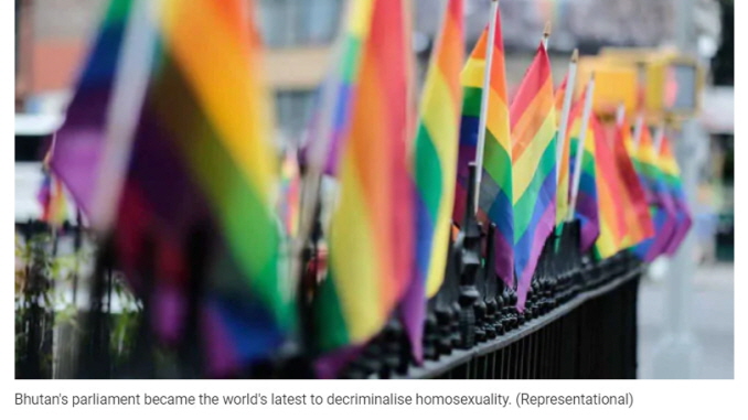 Bhutan Repeals Law Criminalising Homosexuality