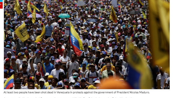Venezuelan anti-government protests