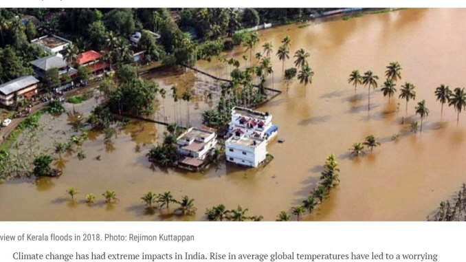 ow climate change has increased flood events in India