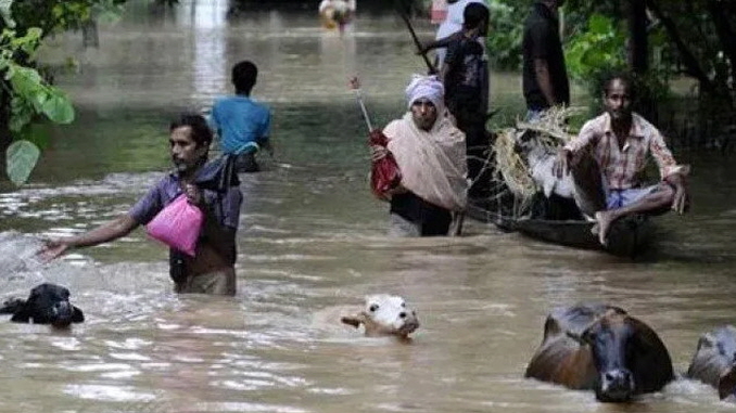 More than 60 people died in floods in northern India