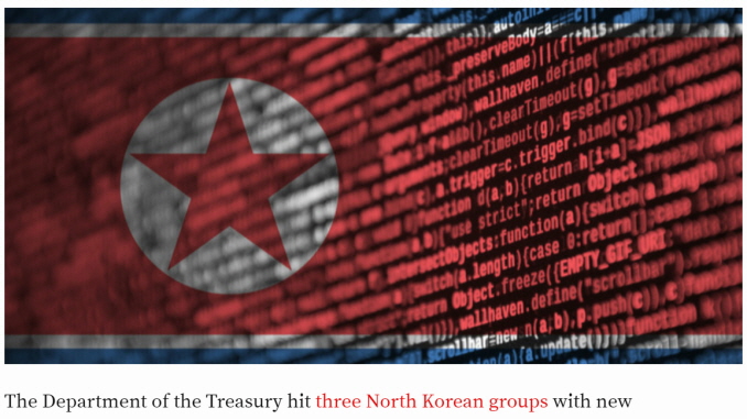 North Korean hacking groups hit with Treasury sanctions