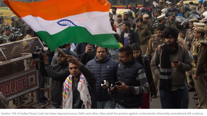 Protests against new citizenship law rock India