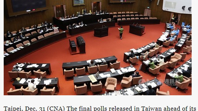 In legislative race, polls unclear on whether DPP can keep majority