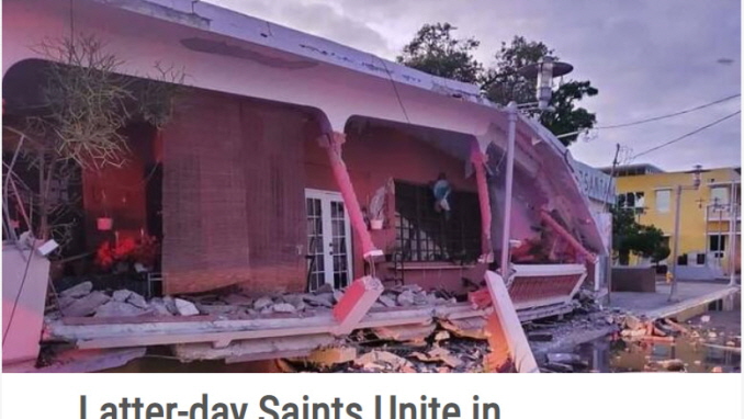 Latter-day Saints Unite in Aftermath of Puerto Rico Earthquake Which Leaves Thousands Displaced
