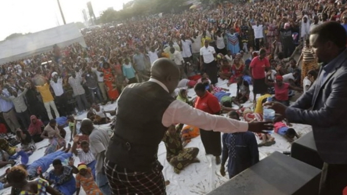 least 20 killed in stampede at Tanzania church service