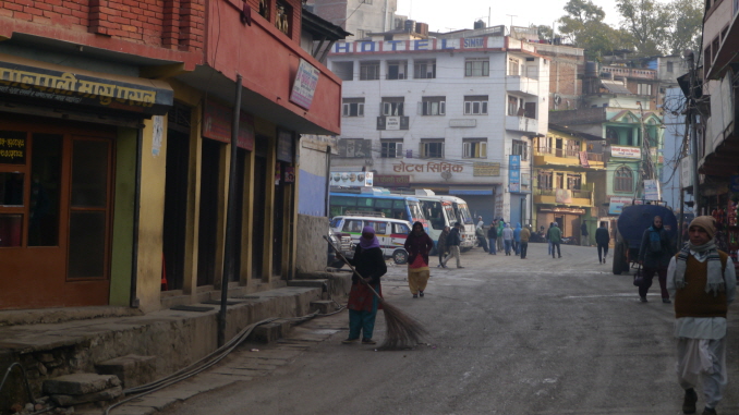 a street in Nepal