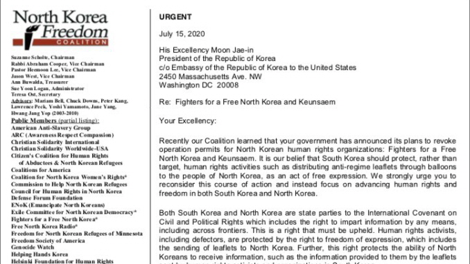 North Korea Freedom Coalition 1_20200717