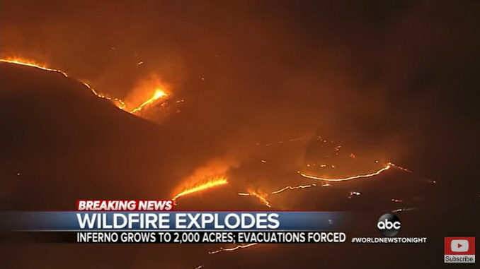 Evacuations increasing as California wildfires spread