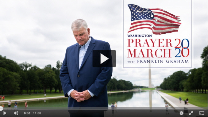 Join Franklin Graham For A Prayer March In Our Nation’s Capital 20200918