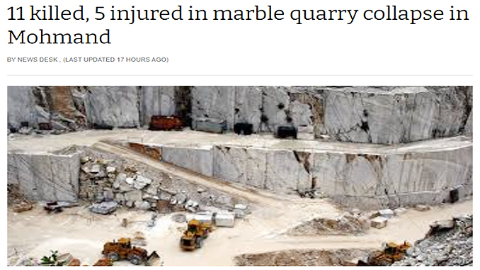 re_Pakistani quarry collapse