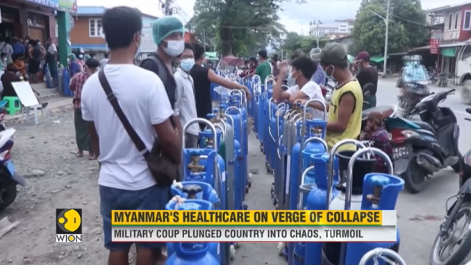 Half of Myanmar's population could be infected to COVID in two weeks, warns Britain's UN ambassador20210802