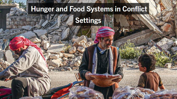 Hunger and Food Systems in Conflict Settings 20211017