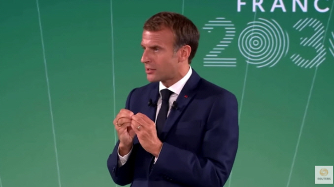 Macron launches ‘France 2030’ investment plan 20211018