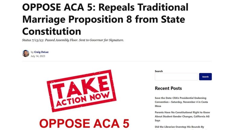 0914 ACA5 oppose