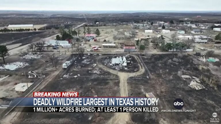 Texas wildfire now the largest in state history